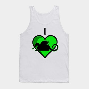 I Heart Dragons Tank Top